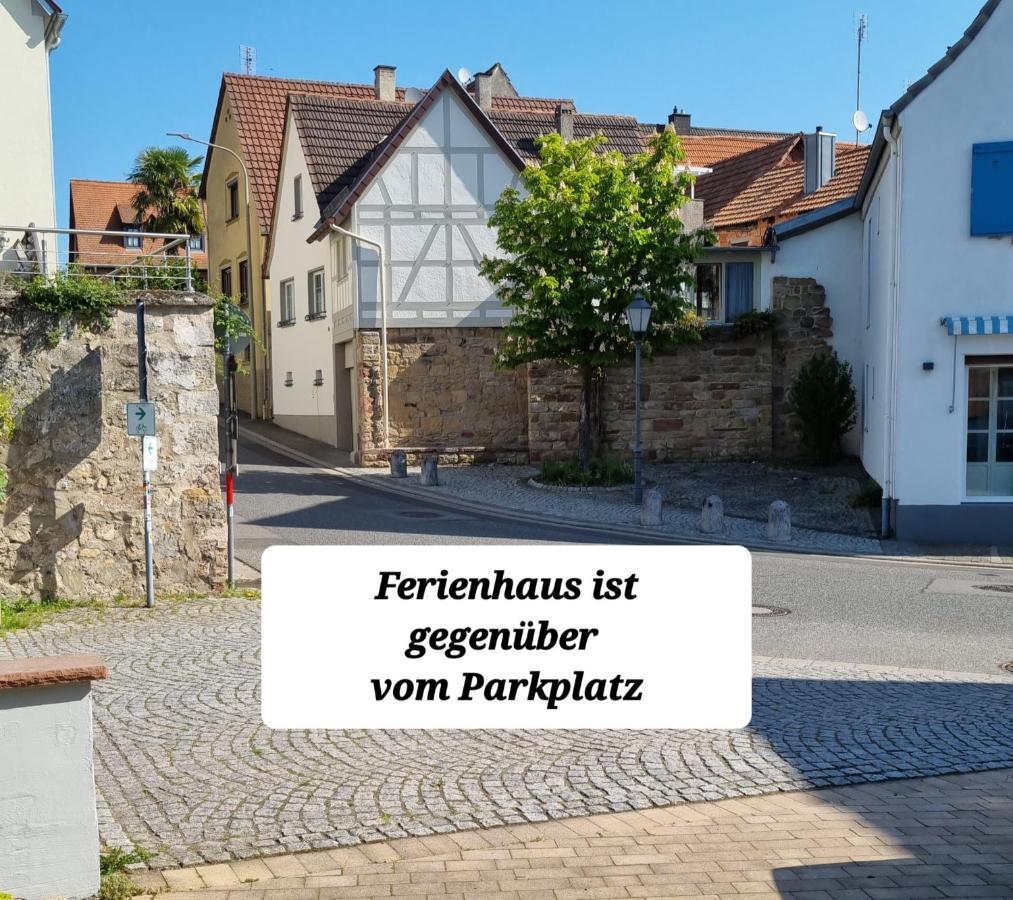 Ferienhaus Am Park Klingenmuenster Luaran gambar