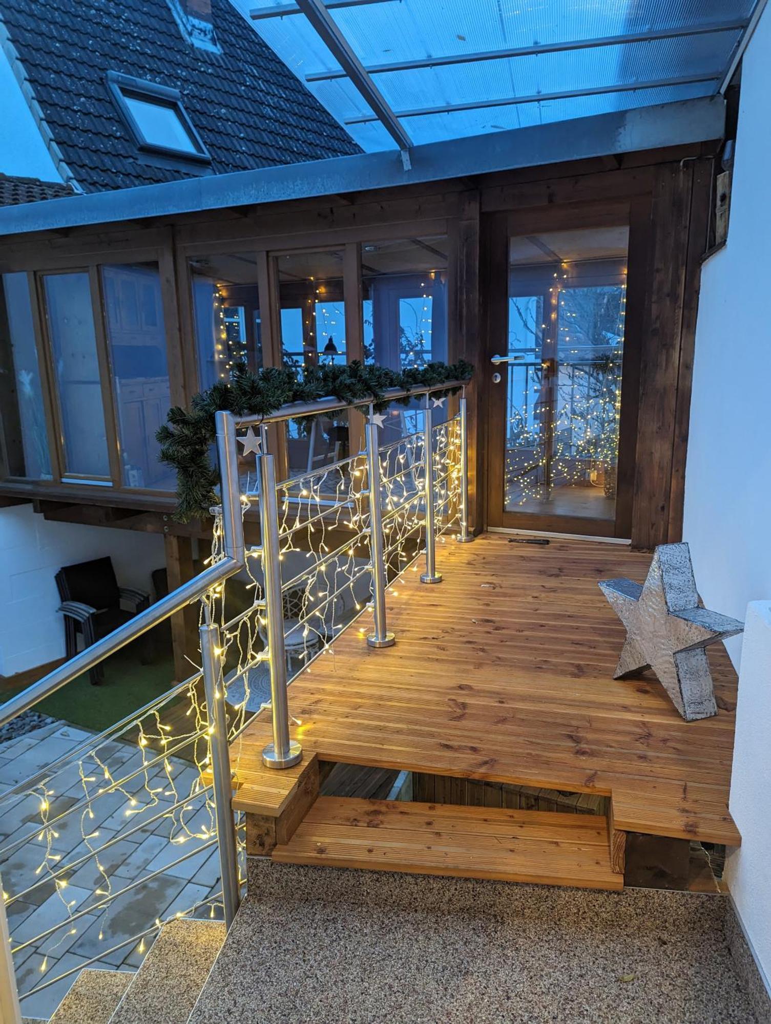 Ferienhaus Am Park Klingenmuenster Luaran gambar